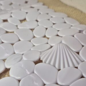 Alfombra blaca de Baño antideslizante