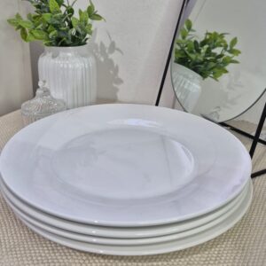 Plato de Ceramica Blanco